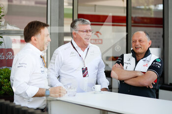 2022-04-08 - VASSEUR Frederic (fra), Team Principal of Alfa Romeo F1 Team ORLEN, SZAFNAUER Otmar, Team Principal of Alpine F1 Team, CAPITO Jost, Chief Executive Officer of Williams Racing, portrait during the Formula 1 Heineken Australian Grand Prix 2022, 3rd round of the 2022 FIA Formula One World Championship, on the Albert Park Circuit, from April 8 to 10, 2022 in Melbourne, Australia - FORMULA 1 HEINEKEN AUSTRALIAN GRAND PRIX 2022, 3RD ROUND OF THE 2022 FIA FORMULA ONE WORLD CHAMPIONSHIP - FORMULA 1 - MOTORS