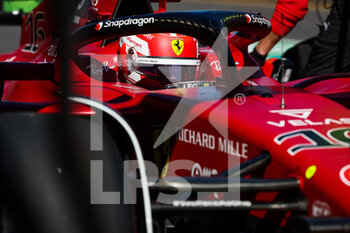 2022-04-08 - 16 LECLERC Charles (mco), Scuderia Ferrari F1-75, action during the Formula 1 Heineken Australian Grand Prix 2022, 3rd round of the 2022 FIA Formula One World Championship, on the Albert Park Circuit, from April 8 to 10, 2022 in Melbourne, Australia - FORMULA 1 HEINEKEN AUSTRALIAN GRAND PRIX 2022, 3RD ROUND OF THE 2022 FIA FORMULA ONE WORLD CHAMPIONSHIP - FORMULA 1 - MOTORS