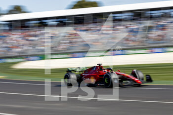2022-04-08 - 16 LECLERC Charles (mco), Scuderia Ferrari F1-75, action during the Formula 1 Heineken Australian Grand Prix 2022, 3rd round of the 2022 FIA Formula One World Championship, on the Albert Park Circuit, from April 8 to 10, 2022 in Melbourne, Australia - FORMULA 1 HEINEKEN AUSTRALIAN GRAND PRIX 2022, 3RD ROUND OF THE 2022 FIA FORMULA ONE WORLD CHAMPIONSHIP - FORMULA 1 - MOTORS