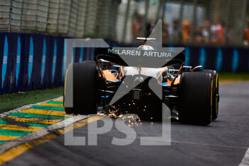 2022-04-08 - NORRIS Lando (gbr), McLaren F1 Team MCL36, action during the Formula 1 Heineken Australian Grand Prix 2022, 3rd round of the 2022 FIA Formula One World Championship, on the Albert Park Circuit, from April 8 to 10, 2022 in Melbourne, Australia - FORMULA 1 HEINEKEN AUSTRALIAN GRAND PRIX 2022, 3RD ROUND OF THE 2022 FIA FORMULA ONE WORLD CHAMPIONSHIP - FORMULA 1 - MOTORS