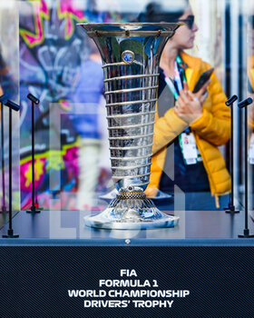 2022-04-08 - The FIA World Championship Drivers Trophy during the Formula 1 Heineken Australian Grand Prix 2022, 3rd round of the 2022 FIA Formula One World Championship, on the Albert Park Circuit, from April 8 to 10, 2022 in Melbourne, Australia - FORMULA 1 HEINEKEN AUSTRALIAN GRAND PRIX 2022, 3RD ROUND OF THE 2022 FIA FORMULA ONE WORLD CHAMPIONSHIP - FORMULA 1 - MOTORS