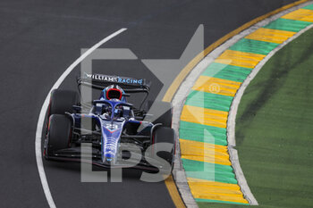 2022-04-08 - 23 ALBON Alexander (tha), Williams Racing FW44, action during the Formula 1 Heineken Australian Grand Prix 2022, 3rd round of the 2022 FIA Formula One World Championship, on the Albert Park Circuit, from April 8 to 10, 2022 in Melbourne, Australia - FORMULA 1 HEINEKEN AUSTRALIAN GRAND PRIX 2022, 3RD ROUND OF THE 2022 FIA FORMULA ONE WORLD CHAMPIONSHIP - FORMULA 1 - MOTORS