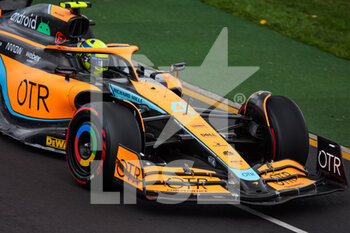 2022-04-08 - NORRIS Lando (gbr), McLaren F1 Team MCL36, action during the Formula 1 Heineken Australian Grand Prix 2022, 3rd round of the 2022 FIA Formula One World Championship, on the Albert Park Circuit, from April 8 to 10, 2022 in Melbourne, Australia - FORMULA 1 HEINEKEN AUSTRALIAN GRAND PRIX 2022, 3RD ROUND OF THE 2022 FIA FORMULA ONE WORLD CHAMPIONSHIP - FORMULA 1 - MOTORS