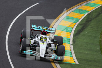 2022-04-08 - 44 HAMILTON Lewis (gbr), Mercedes AMG F1 Team W13, action during the Formula 1 Heineken Australian Grand Prix 2022, 3rd round of the 2022 FIA Formula One World Championship, on the Albert Park Circuit, from April 8 to 10, 2022 in Melbourne, Australia - FORMULA 1 HEINEKEN AUSTRALIAN GRAND PRIX 2022, 3RD ROUND OF THE 2022 FIA FORMULA ONE WORLD CHAMPIONSHIP - FORMULA 1 - MOTORS