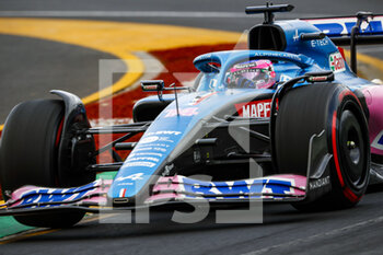 2022-04-09 - 14 ALONSO Fernando (spa), Alpine F1 Team A522, action during the Formula 1 Heineken Australian Grand Prix 2022, 3rd round of the 2022 FIA Formula One World Championship, on the Albert Park Circuit, from April 8 to 10, 2022 in Melbourne, Australia - FORMULA 1 HEINEKEN AUSTRALIAN GRAND PRIX 2022, 3RD ROUND OF THE 2022 FIA FORMULA ONE WORLD CHAMPIONSHIP - FORMULA 1 - MOTORS