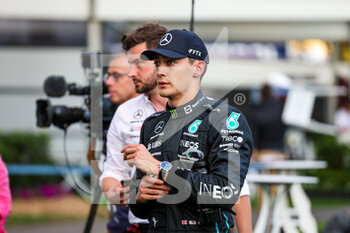 2022-04-09 - RUSSELL George (gbr), Mercedes AMG F1 Team W13, portrait during the Formula 1 Heineken Australian Grand Prix 2022, 3rd round of the 2022 FIA Formula One World Championship, on the Albert Park Circuit, from April 8 to 10, 2022 in Melbourne, Australia - FORMULA 1 HEINEKEN AUSTRALIAN GRAND PRIX 2022, 3RD ROUND OF THE 2022 FIA FORMULA ONE WORLD CHAMPIONSHIP - FORMULA 1 - MOTORS