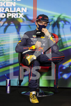 2022-04-09 - VERSTAPPEN Max (ned), Red Bull Racing RB18, portrait during the Formula 1 Heineken Australian Grand Prix 2022, 3rd round of the 2022 FIA Formula One World Championship, on the Albert Park Circuit, from April 8 to 10, 2022 in Melbourne, Australia - FORMULA 1 HEINEKEN AUSTRALIAN GRAND PRIX 2022, 3RD ROUND OF THE 2022 FIA FORMULA ONE WORLD CHAMPIONSHIP - FORMULA 1 - MOTORS