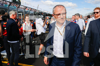 2022-04-10 - starting grid, grille de depart, DOMENICALLI Stefano (ita), Chairman and CEO Formula One Group FOG, portrait during the Formula 1 Heineken Australian Grand Prix 2022, 3rd round of the 2022 FIA Formula One World Championship, on the Albert Park Circuit, from April 8 to 10, 2022 in Melbourne, Australia - FORMULA 1 HEINEKEN AUSTRALIAN GRAND PRIX 2022, 3RD ROUND OF THE 2022 FIA FORMULA ONE WORLD CHAMPIONSHIP - FORMULA 1 - MOTORS