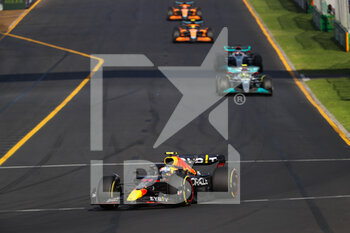 2022-04-10 - 11 PEREZ Sergio (mex), Red Bull Racing RB18, action during the Formula 1 Heineken Australian Grand Prix 2022, 3rd round of the 2022 FIA Formula One World Championship, on the Albert Park Circuit, from April 8 to 10, 2022 in Melbourne, Australia - FORMULA 1 HEINEKEN AUSTRALIAN GRAND PRIX 2022, 3RD ROUND OF THE 2022 FIA FORMULA ONE WORLD CHAMPIONSHIP - FORMULA 1 - MOTORS