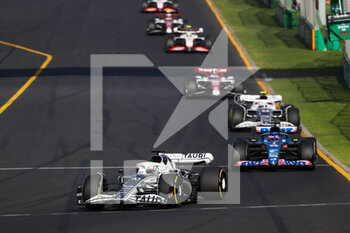 2022-04-10 - 10 GASLY Pierre (fra), Scuderia AlphaTauri AT03, action during the Formula 1 Heineken Australian Grand Prix 2022, 3rd round of the 2022 FIA Formula One World Championship, on the Albert Park Circuit, from April 8 to 10, 2022 in Melbourne, Australia - FORMULA 1 HEINEKEN AUSTRALIAN GRAND PRIX 2022, 3RD ROUND OF THE 2022 FIA FORMULA ONE WORLD CHAMPIONSHIP - FORMULA 1 - MOTORS