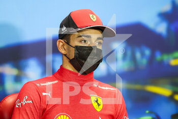2022-04-10 - LECLERC Charles (mco), Scuderia Ferrari F1-75, portrait, post race press conference during the Formula 1 Heineken Australian Grand Prix 2022, 3rd round of the 2022 FIA Formula One World Championship, on the Albert Park Circuit, from April 8 to 10, 2022 in Melbourne, Australia - FORMULA 1 HEINEKEN AUSTRALIAN GRAND PRIX 2022, 3RD ROUND OF THE 2022 FIA FORMULA ONE WORLD CHAMPIONSHIP - FORMULA 1 - MOTORS