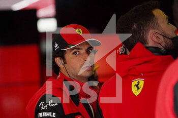 2022-04-23 - Carlos Sainz (SPA) Ferrari F1-75 - FORMULA 1 ROLEX EMILIA ROMAGNA GRAND PRIX 2022, 4RD ROUND OF THE 2022 FIA FORMULA ONE WORLD CHAMPIONSHIP FREE PRACTISES AND SPRINT RACE - FORMULA 1 - MOTORS