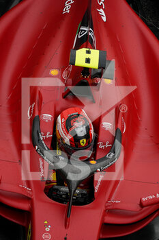 2022-04-23 - Carlos Sainz (SPA) Ferrari F1-75 - FORMULA 1 ROLEX EMILIA ROMAGNA GRAND PRIX 2022, 4RD ROUND OF THE 2022 FIA FORMULA ONE WORLD CHAMPIONSHIP FREE PRACTISES AND SPRINT RACE - FORMULA 1 - MOTORS