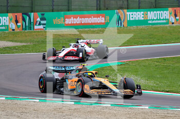 2022-04-23 - Lando Norris (GBR) McLaren MCL36 - FORMULA 1 ROLEX EMILIA ROMAGNA GRAND PRIX 2022, 4RD ROUND OF THE 2022 FIA FORMULA ONE WORLD CHAMPIONSHIP FREE PRACTISES AND SPRINT RACE - FORMULA 1 - MOTORS