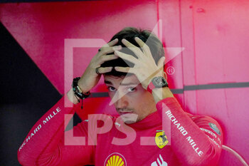2022-04-24 - Charles Leclerc (MON) Ferrari F1-75 - FORMULA 1 ROLEX EMILIA ROMAGNA GRAND PRIX 2022, 4RD ROUND OF THE 2022 FIA FORMULA ONE WORLD CHAMPIONSHIP RACE - FORMULA 1 - MOTORS