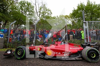 2022-04-24 - Carlos Sainz (SPA) Ferrari F1-75 - FORMULA 1 ROLEX EMILIA ROMAGNA GRAND PRIX 2022, 4RD ROUND OF THE 2022 FIA FORMULA ONE WORLD CHAMPIONSHIP RACE - FORMULA 1 - MOTORS
