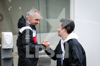 2022-04-21 - ZEHNDER Beat, Team Manager of Alfa Romeo F1 Team ORLEN, ZHOU Guanyu (chi), Alfa Romeo F1 Team ORLEN C42, portrait during the Formula 1 Grand Premio del Made in Italy e dell'Emilia-Romagna 2022, 4th round of the 2022 FIA Formula One World Championship, on the Imola Circuit, from April 22 to 24, 2022 in Imola, Italy - FORMULA 1 GRAND PREMIO DEL MADE IN ITALY E DELL'EMILIA-ROMAGNA 2022, 4TH ROUND OF THE 2022 FIA FORMULA ONE WORLD CHAMPIONSHIP - FORMULA 1 - MOTORS