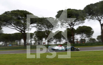 2022-04-22 - 63 RUSSELL George (gbr), Mercedes AMG F1 Team W13, action during the Formula 1 Grand Premio del Made in Italy e dell'Emilia-Romagna 2022, 4th round of the 2022 FIA Formula One World Championship, on the Imola Circuit, from April 22 to 24, 2022 in Imola, Italy - FORMULA 1 GRAND PREMIO DEL MADE IN ITALY E DELL'EMILIA-ROMAGNA 2022, 4TH ROUND OF THE 2022 FIA FORMULA ONE WORLD CHAMPIONSHIP - FORMULA 1 - MOTORS