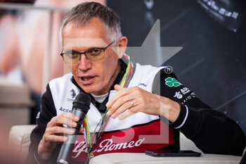 2022-04-24 - Media Round Table with TAVARES Carlos (por), CEO of Stellantis group during the Formula 1 Grand Premio del Made in Italy e dell'Emilia-Romagna 2022, 4th round of the 2022 FIA Formula One World Championship, on the Imola Circuit, from April 22 to 24, 2022 in Imola, Italy - FORMULA 1 GRAND PREMIO DEL MADE IN ITALY E DELL'EMILIA-ROMAGNA 2022, 4TH ROUND OF THE 2022 FIA FORMULA ONE WORLD CHAMPIONSHIP - FORMULA 1 - MOTORS