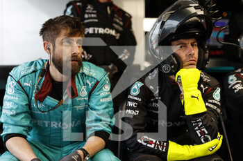2022-04-24 - Mercedes AMG F1 Team, ambiance during the Formula 1 Grand Premio del Made in Italy e dell'Emilia-Romagna 2022, 4th round of the 2022 FIA Formula One World Championship, on the Imola Circuit, from April 22 to 24, 2022 in Imola, Italy - FORMULA 1 GRAND PREMIO DEL MADE IN ITALY E DELL'EMILIA-ROMAGNA 2022, 4TH ROUND OF THE 2022 FIA FORMULA ONE WORLD CHAMPIONSHIP - FORMULA 1 - MOTORS