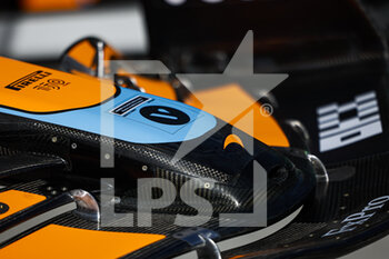 2022-05-05 - McLaren F1 Team MCL36, mechanical detail during the Formula 1 Crypto.com Miami Grand Prix 2022, 5th round of the 2022 FIA Formula One World Championship, on the Miami International Autodrome, from May 6 to 8, 2022 in Miami Gardens, Florida, United States of America - FORMULA 1 CRYPTO.COM MIAMI GRAND PRIX 2022, 5TH ROUND OF THE 2022 FIA FORMULA ONE WORLD CHAMPIONSHIP - FORMULA 1 - MOTORS