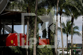 2022-05-05 - Ambiance, Fret Ferrari during the Formula 1 Crypto.com Miami Grand Prix 2022, 5th round of the 2022 FIA Formula One World Championship, on the Miami International Autodrome, from May 6 to 8, 2022 in Miami Gardens, Florida, United States of America - FORMULA 1 CRYPTO.COM MIAMI GRAND PRIX 2022, 5TH ROUND OF THE 2022 FIA FORMULA ONE WORLD CHAMPIONSHIP - FORMULA 1 - MOTORS
