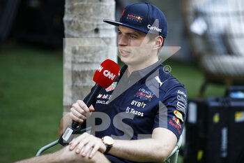 2022-05-05 - VERSTAPPEN Max (ned), Red Bull Racing RB18, portrait during the Formula 1 Crypto.com Miami Grand Prix 2022, 5th round of the 2022 FIA Formula One World Championship, on the Miami International Autodrome, from May 6 to 8, 2022 in Miami Gardens, Florida, United States of America - FORMULA 1 CRYPTO.COM MIAMI GRAND PRIX 2022, 5TH ROUND OF THE 2022 FIA FORMULA ONE WORLD CHAMPIONSHIP - FORMULA 1 - MOTORS