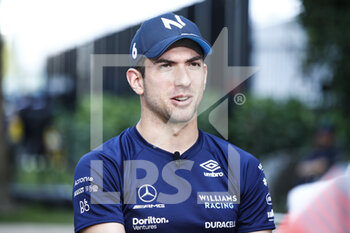 2022-05-05 - LATIFI Nicholas (can), Williams Racing FW44, portrait during the Formula 1 Crypto.com Miami Grand Prix 2022, 5th round of the 2022 FIA Formula One World Championship, on the Miami International Autodrome, from May 6 to 8, 2022 in Miami Gardens, Florida, United States of America - FORMULA 1 CRYPTO.COM MIAMI GRAND PRIX 2022, 5TH ROUND OF THE 2022 FIA FORMULA ONE WORLD CHAMPIONSHIP - FORMULA 1 - MOTORS