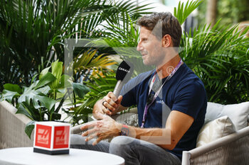 2022-05-05 - Romain Grosjean, portrait interview Canal + during the Formula 1 Crypto.com Miami Grand Prix 2022, 5th round of the 2022 FIA Formula One World Championship, on the Miami International Autodrome, from May 6 to 8, 2022 in Miami Gardens, Florida, United States of America - FORMULA 1 CRYPTO.COM MIAMI GRAND PRIX 2022, 5TH ROUND OF THE 2022 FIA FORMULA ONE WORLD CHAMPIONSHIP - FORMULA 1 - MOTORS