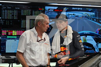 2022-05-06 - VERSTAPPEN Max (ned), Red Bull Racing RB18, portrait MARKO Helmut (aut), Drivers’ Manager of Red Bull Racing, portrait during the Formula 1 Crypto.com Miami Grand Prix 2022, 5th round of the 2022 FIA Formula One World Championship, on the Miami International Autodrome, from May 6 to 8, 2022 in Miami Gardens, Florida, United States of America - FORMULA 1 CRYPTO.COM MIAMI GRAND PRIX 2022, 5TH ROUND OF THE 2022 FIA FORMULA ONE WORLD CHAMPIONSHIP - FORMULA 1 - MOTORS
