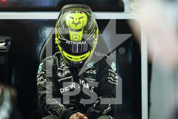 2022-05-06 - HAMILTON Lewis (gbr), Mercedes AMG F1 Team W13, portrait during the Formula 1 Crypto.com Miami Grand Prix 2022, 5th round of the 2022 FIA Formula One World Championship, on the Miami International Autodrome, from May 6 to 8, 2022 in Miami Gardens, Florida, United States of America - FORMULA 1 CRYPTO.COM MIAMI GRAND PRIX 2022, 5TH ROUND OF THE 2022 FIA FORMULA ONE WORLD CHAMPIONSHIP - FORMULA 1 - MOTORS