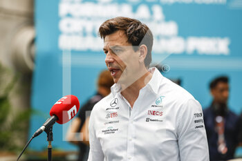 2022-05-07 - WOLFF Toto (aut), Team Principal & CEO of Mercedes AMG F1 Team, portrait during the Formula 1 Crypto.com Miami Grand Prix 2022, 5th round of the 2022 FIA Formula One World Championship, on the Miami International Autodrome, from May 6 to 8, 2022 in Miami Gardens, Florida, United States of America - FORMULA 1 CRYPTO.COM MIAMI GRAND PRIX 2022, 5TH ROUND OF THE 2022 FIA FORMULA ONE WORLD CHAMPIONSHIP - FORMULA 1 - MOTORS
