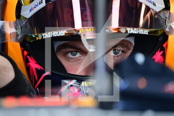 2022-05-07 - VERSTAPPEN Max (ned), Red Bull Racing RB18, portrait during the Formula 1 Crypto.com Miami Grand Prix 2022, 5th round of the 2022 FIA Formula One World Championship, on the Miami International Autodrome, from May 6 to 8, 2022 in Miami Gardens, Florida, United States of America - FORMULA 1 CRYPTO.COM MIAMI GRAND PRIX 2022, 5TH ROUND OF THE 2022 FIA FORMULA ONE WORLD CHAMPIONSHIP - FORMULA 1 - MOTORS