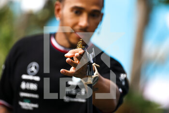 2022-05-07 - HAMILTON Lewis (gbr), Mercedes AMG F1 Team W13, portrait during the Formula 1 Crypto.com Miami Grand Prix 2022, 5th round of the 2022 FIA Formula One World Championship, on the Miami International Autodrome, from May 6 to 8, 2022 in Miami Gardens, Florida, United States of America - FORMULA 1 CRYPTO.COM MIAMI GRAND PRIX 2022, 5TH ROUND OF THE 2022 FIA FORMULA ONE WORLD CHAMPIONSHIP - FORMULA 1 - MOTORS