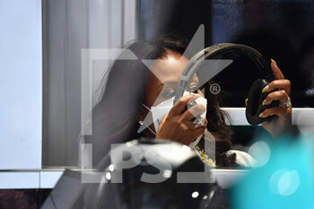 2022-05-07 - 07.05.2022, Miami International Autodrome, Miami, FORMULA 1 CRYPTO.COM MIAMI GRAND PRIX
,im Bild
Michelle Obama zu Gast bei Mercedes in der Box. - FORMULA 1 CRYPTO.COM MIAMI GRAND PRIX - FORMULA 1 - MOTORS
