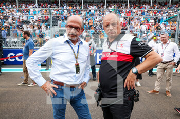 2022-05-08 - MILLE Richard, with VASSEUR Frederic (fra), Team Principal of Alfa Romeo F1 Team ORLEN, portrait during the Formula 1 Crypto.com Miami Grand Prix 2022, 5th round of the 2022 FIA Formula One World Championship, on the Miami International Autodrome, from May 6 to 8, 2022 in Miami Gardens, Florida, United States of America - FORMULA 1 CRYPTO.COM MIAMI GRAND PRIX 2022, 5TH ROUND OF THE 2022 FIA FORMULA ONE WORLD CHAMPIONSHIP - FORMULA 1 - MOTORS