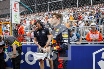 2022-05-08 - VERSTAPPEN Max (ned), Red Bull Racing RB18, portrait, starting grid, grille de depart, during the Formula 1 Crypto.com Miami Grand Prix 2022, 5th round of the 2022 FIA Formula One World Championship, on the Miami International Autodrome, from May 6 to 8, 2022 in Miami Gardens, Florida, United States of America - FORMULA 1 CRYPTO.COM MIAMI GRAND PRIX 2022, 5TH ROUND OF THE 2022 FIA FORMULA ONE WORLD CHAMPIONSHIP - FORMULA 1 - MOTORS