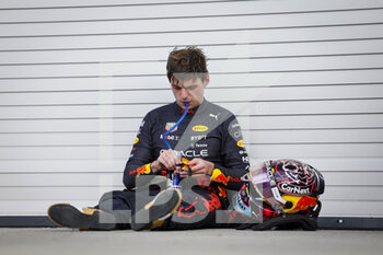2022-05-08 - VERSTAPPEN Max (ned), Red Bull Racing RB18, portrait, after the race during the Formula 1 Crypto.com Miami Grand Prix 2022, 5th round of the 2022 FIA Formula One World Championship, on the Miami International Autodrome, from May 6 to 8, 2022 in Miami Gardens, Florida, United States of America - FORMULA 1 CRYPTO.COM MIAMI GRAND PRIX 2022, 5TH ROUND OF THE 2022 FIA FORMULA ONE WORLD CHAMPIONSHIP - FORMULA 1 - MOTORS