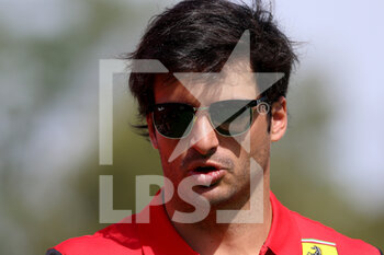 2022-05-21 - Carlos Sainz (SPA) Ferrari F1-75 - FORMULA 1 PIRELLI GRAN PREMIO DE ESPAÑA 2022 QUALIFYING - FORMULA 1 - MOTORS