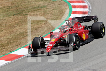 2022-05-21 - Charles Leclerc (MON) Ferrari F1-75 - FORMULA 1 PIRELLI GRAN PREMIO DE ESPAÑA 2022 QUALIFYING - FORMULA 1 - MOTORS