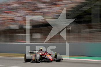 2022-05-21 - Carlos Sainz (SPA) Ferrari F1-75 - FORMULA 1 PIRELLI GRAN PREMIO DE ESPAÑA 2022 QUALIFYING - FORMULA 1 - MOTORS
