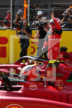 2022-05-21 - Charles Leclerc (MON) Ferrari F1-75 - FORMULA 1 PIRELLI GRAN PREMIO DE ESPAÑA 2022 QUALIFYING - FORMULA 1 - MOTORS