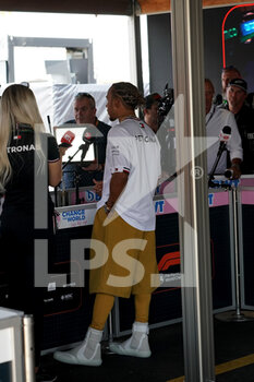 2022-05-22 - 
Lewis Hamilton (GBR), Mercedes-AMG Petronas Formula One Team mit futuristischen Schuhen. - FORMULA 1 PIRELLI GRAN PREMIO DE ESPAÑA 2022 RACE  - FORMULA 1 - MOTORS