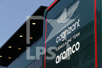 2022-05-22 - Aston Martin Aramco Cognizant F1 Team LOGO - FORMULA 1 PIRELLI GRAN PREMIO DE ESPAÑA 2022 RACE  - FORMULA 1 - MOTORS