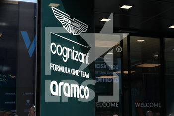 2022-05-22 - Aston Martin Aramco Cognizant F1 Team LOGO - FORMULA 1 PIRELLI GRAN PREMIO DE ESPAÑA 2022 RACE  - FORMULA 1 - MOTORS