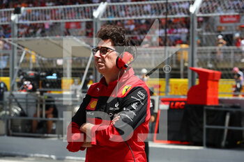 2022-05-22 - Mattia Binotto (ITA) - Scuderia Ferrari Team Principal - FORMULA 1 PIRELLI GRAN PREMIO DE ESPAÑA 2022 RACE  - FORMULA 1 - MOTORS