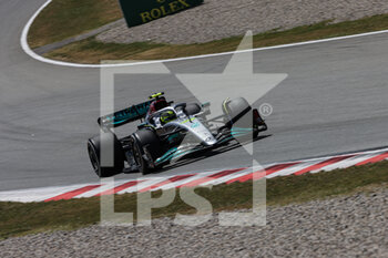 2022-05-20 - Lewis Hamilton (GBR) Mercedes W13 E Performance - FORMULA 1 PIRELLI GRAN PREMIO DE ESPAÑA 2022 PRACTICE - FORMULA 1 - MOTORS