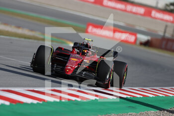 2022-05-20 - Carlos Sainz (SPA) Ferrari F1-75 - FORMULA 1 PIRELLI GRAN PREMIO DE ESPAÑA 2022 PRACTICE - FORMULA 1 - MOTORS