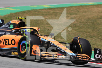2022-05-20 - Lando Norris (GBR) McLaren MCL36 - FORMULA 1 PIRELLI GRAN PREMIO DE ESPAÑA 2022 PRACTICE - FORMULA 1 - MOTORS
