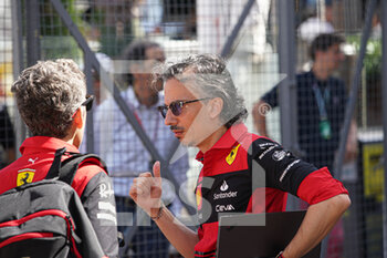 2022-05-27 - Laurent Mekies (FRA) - Scuderia Ferrari Sporting Director - FORMULA 1 GRAND PRIX DE MONACO 2022 FREE PRACTICE - FORMULA 1 - MOTORS